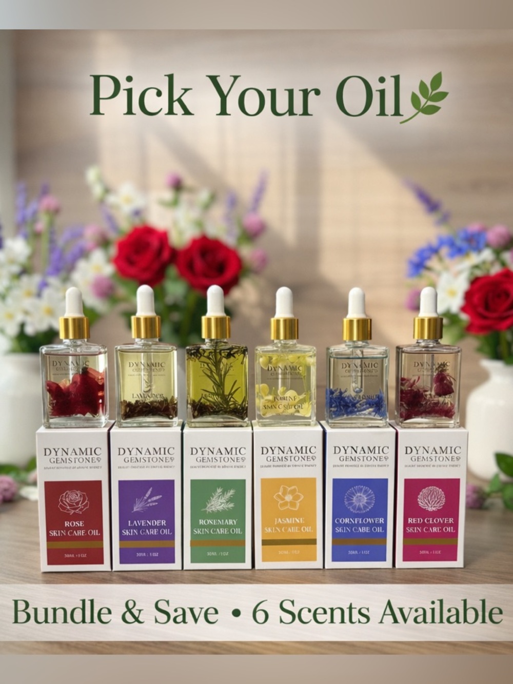 Botanical Skin Care Oil 🌿 Pick Your Scent | 6 Scents Available